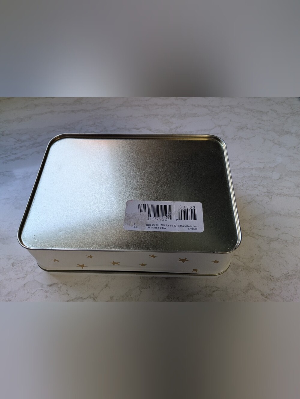 Three Angels Christmas Tin With Cookie Cutters And Recipe Card. - Picture 10 of 10